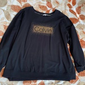 Black bling sweatshirt